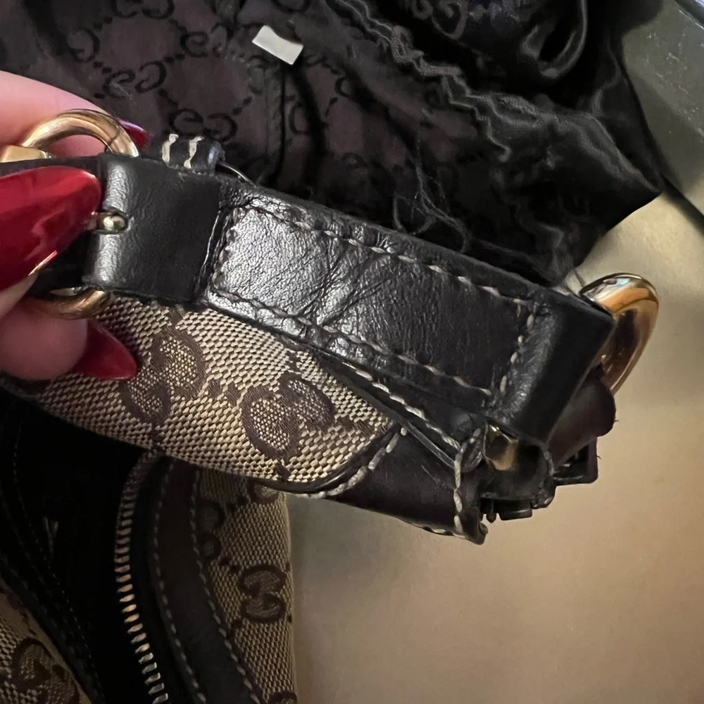 Gucci Monogram Hobo